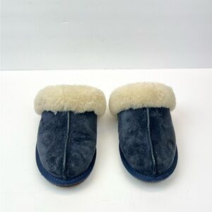 UGG Scuffette Women's Water Resistant Slide Slippers Blue Size 7